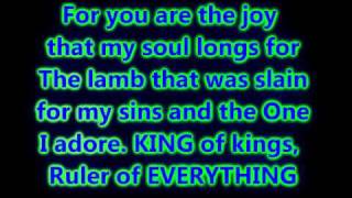 Hosanna Kirk Franklin Lyrics on Screen [upl. by Sweet]