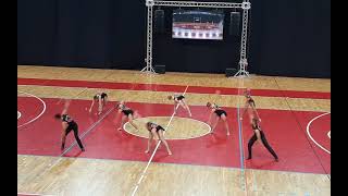 NBTA Europe Twirling Championships 2021  Porec  DANCE TWIRL Senior  Team FRANCE [upl. by Bogie]