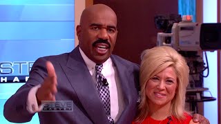 Theresa Caputo returns  STEVE HARVEY [upl. by Hevak]