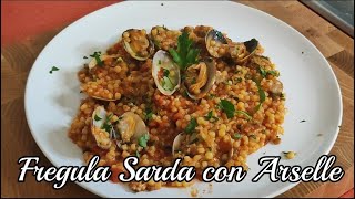 Fregola con Arselle  La tradizione Sarda nella Cucina  By ChefJasonznc [upl. by Arakahs]