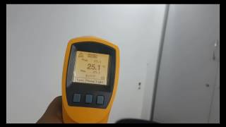 How to use and measure machine temperature by fluke IR thermometer [upl. by Banks]