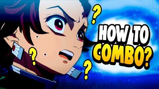 How to Build DEVASTATING COMBOS in Demon Slayer [upl. by Annaeerb]