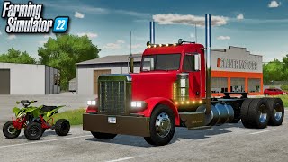 New Mods  Lizard 379 Peterbilt AGT Quad amp Courseplay Update 10 Mods  Farming Simulator 22 [upl. by Chapa]