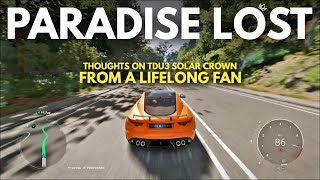 Paradise Lost Thoughts on TDU Solar Crown From a Lifelong Fan  Test Drive Unlimited 3 Game Review [upl. by Ahsirk643]