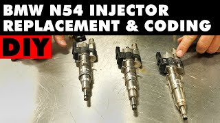 BMW N54 Injector Replacement amp Coding  ECS DIY [upl. by Stefanie929]