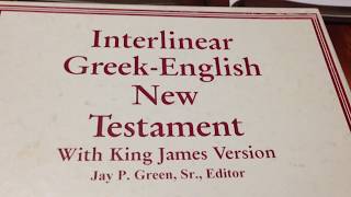 Interlinear Greek English Bible [upl. by Ainerol]