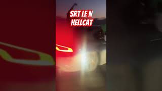 SRT Len drifts my hellcat in legal pit srtlen hellcat dodgecharger srt [upl. by Wilek]