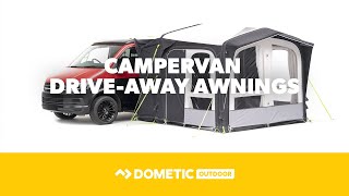 DOMETIC  How To Set Up amp Install Your Campervan Driveaway Awning [upl. by Nwahsel810]