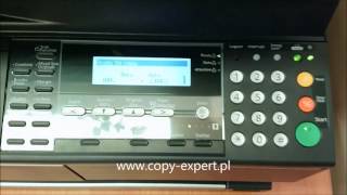 OLIVETTI DCopia 1800 1800MF 2000 2200MF kasowanie konserwacji [upl. by Beaufert]