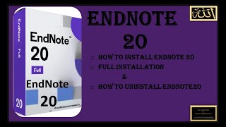 EndNote 20 Full Installation complete installation Step by Step Installation of EndNote 20 [upl. by Goat]