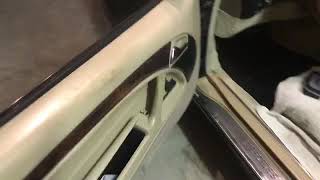 Mercedes How To Remove Door Check [upl. by Haldas]