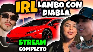 IRL EN LAMBORGHINI CON UNA BABY Y CON SAMULX EN MIAMI  STREAM COMPLETO  WESTCOL [upl. by Teraj]