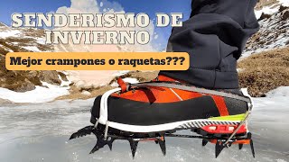 Crampones o raquetas de nieveDisfrutando de la montaña en invierno [upl. by Nuriel91]