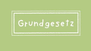 Grundgesetz  Funktion  Aufbau  Entstehung [upl. by Massingill]