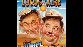 LOCOS DEL AIRE THE FLYING DEUCES 1939 Full movie Spanish Cinetel [upl. by Meelak]