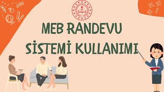 MEB RANDEVU SİSTEMİ NASIL KULLANILIR [upl. by Schach]