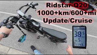 Ridstar Q20 1000Km600Mi update [upl. by Eibrad630]