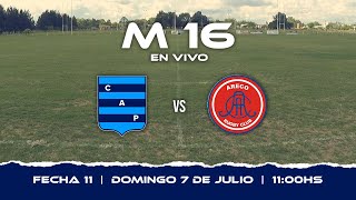 🏉 PORTEÑO vs ARECO  M16  Rugby EN VIVO 🔴 [upl. by Roxanne]