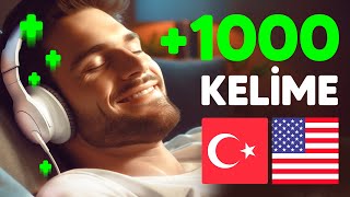 ingilizce türkçe çeviri  1000 ingilizce kelime ezberleme  uyurken ingilizce öğren  ASMR [upl. by Deeyn449]