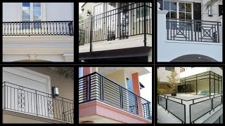 Balcony Railing Design latest 2024 Modern Grill design [upl. by Nadbus]