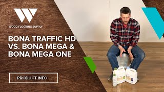 Bona Traffic HD vs Bona Mega Hardwood Flooring Finish [upl. by Revorg]