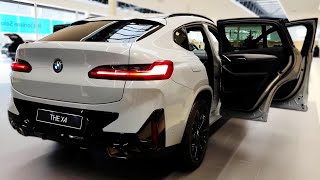 2024 BMW X4 xDrive 20i M Sport luxury coupe SUV  Review Interior amp Exterior [upl. by Dihgirb]