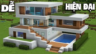 HƯỚNG DẪN CÁCH XÂY NHÀ HIỆN ĐẠI CỰC ĐẸP TRONG MINECRAFT  ZENER 16 [upl. by Halac]