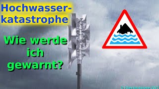 HochwasserSirenenalarm Effektive Warnung der Bevölkerung  Sirene mit Durchsage Warnapp Rundfunk [upl. by Wojcik542]