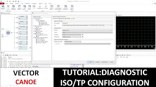 Vector CANoe Tutorials  Diagnostic ISO TP Configuration [upl. by Aborn]