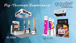 Gravitee GK5152 Trade Show Island 360° Motion View [upl. by Eliason7]