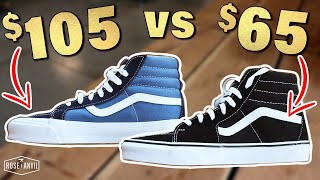 The Boutique ONLY Vans  Vans Vault vs Regular Vans [upl. by Buatti]