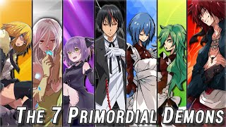 The 7 Primordial Demons Strongest Beings  LIGHT NOVEL SPOILERS  Tensura Explained [upl. by Etiuqal]