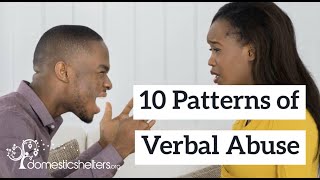 10 Patterns of Verbal Abuse That Are Easy to Miss [upl. by Reprah]