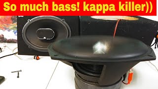 Rockville RVL69W 6x9 Car audio Subwoofer VS Infinity Kappa 6931 Best 6x9 speakertest [upl. by Lihp]