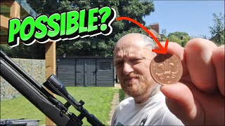 Can we shoot through a coin with sub 12ftlb Airgun [upl. by Tyrrell]