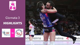 Novara  Scandicci  Highlights  3 Giornata Campionato 202223  Lega Volley Femminile [upl. by Teresa]