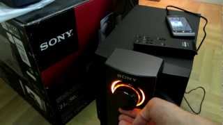 Sony SRSDB500 21 bass test Linkin Park [upl. by Tinaret]