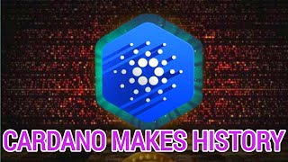 Cardano New Update  Cardano Makes History  ADA Price Prediction [upl. by Naz]