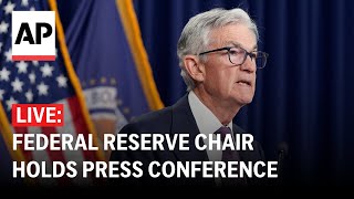 LIVE Federal Reserve Chair Jerome Powell holds a press conference [upl. by Eniluqcaj]