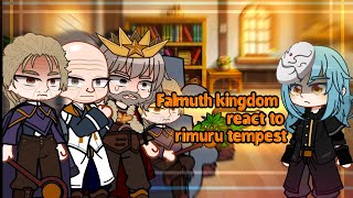 • falmuth kingdom react to rimuru tempest • tensura • Hirro • [upl. by Notsahc]