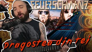 NUMA NUMA YEI Feuerschwanz  Dragostae Din Tei  Rocksmith 2014 Metal Gameplay [upl. by Jahdol734]