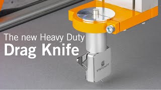 The Heavy Duty Drag Knife  CNC Machine [upl. by Serilda223]