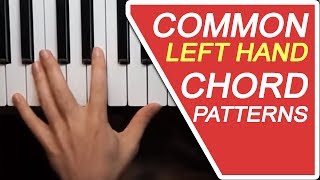 Common Left Hand Chord Patterns You Need to Know [upl. by Alemahs849]