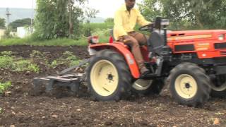 VST Shakti Tractor with 5 in 1 Multipurpose Cultivator [upl. by Wiedmann]