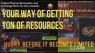 State of Survival  Unlimited Resources Trick F2p  P2W [upl. by Tterej]