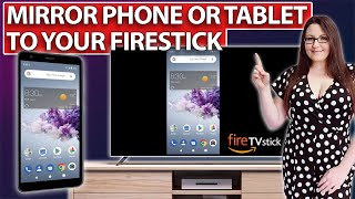 HOW TO SCREEN MIRROR ANDROID PHONE TO AMAZON FIRE TV FIRESTICK  HOW TO CAST [upl. by Gamber913]