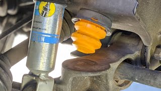 Chevy Tahoe suburban yukon escalade 0006 DIY Front amp Rear Bump Stops [upl. by Carlotta604]