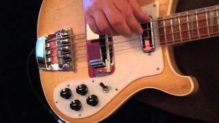 Rickenbacker Bass sound test 20160310 iOS 1 [upl. by Halas]