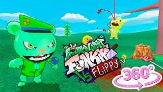 360° Vs Flippy 3D Animation Friday Night Funkin  Happy Tree Friends [upl. by Clint489]