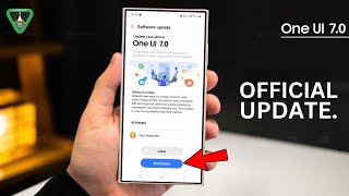 Samsung One UI 70 Android 15  OFFICIAL UPDATE [upl. by Hardigg]